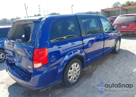 2018 Dodge Grand Caravan Se из США, поврежденный, VIN 2C4RDGBG0JR296806
